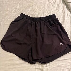 Women's Black Athletic Shorts